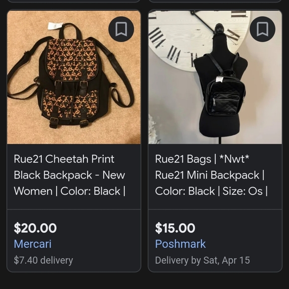 Rue21 Drawstring Backpack - Picture 6 of 6